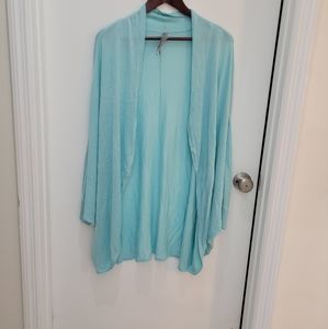 Stella Mccarthy x seven7 1button mint cardigan 3x spring plus size